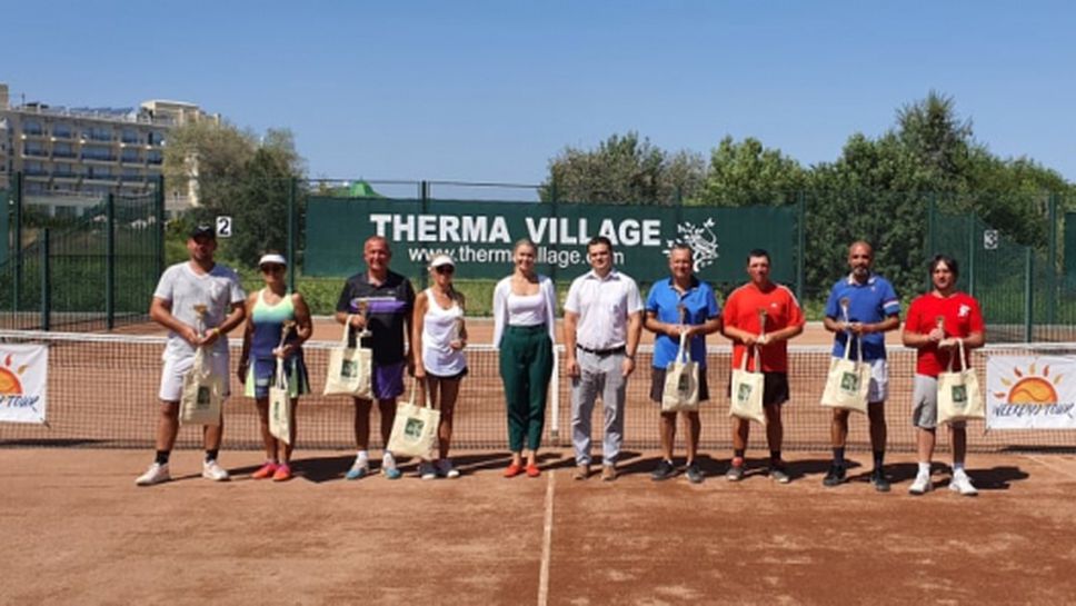 Стоян Мирев и Цветелина Гочкова са шампионите в Therma Village Open