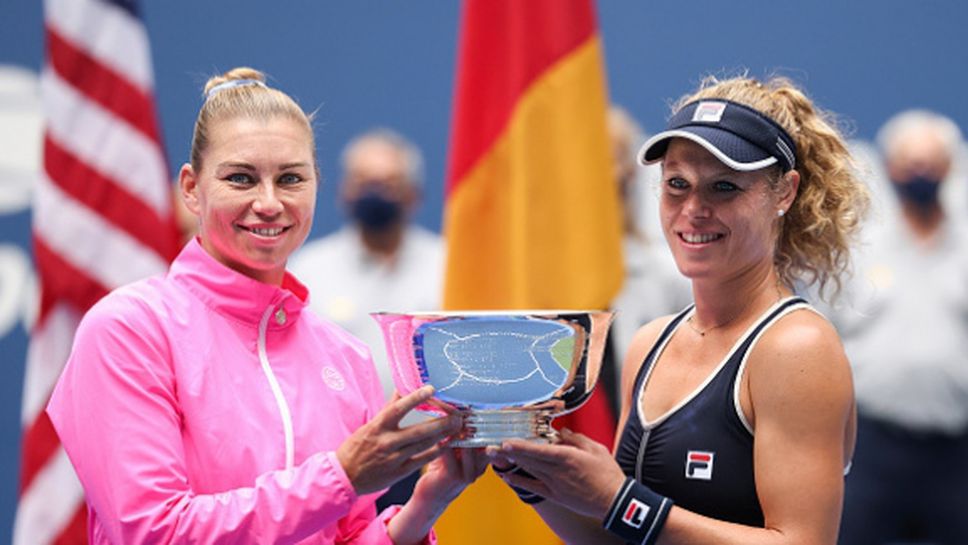 Звонарьова и Зийгемунд триумфираха на US Open при двойките (видео)