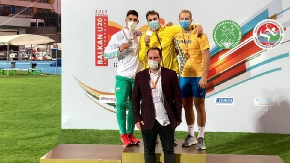 Валентин Андреев спечели сребро на Балканиадата за юноши и девойки под 20 години