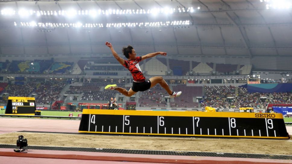 Хашиока оглави световната ранглиста за сезона в скока на дължина