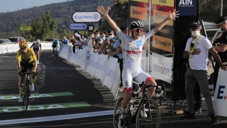 Лидерът в "Тур дьо Франс" Примож Роглич е с негативен тест за коронавирус