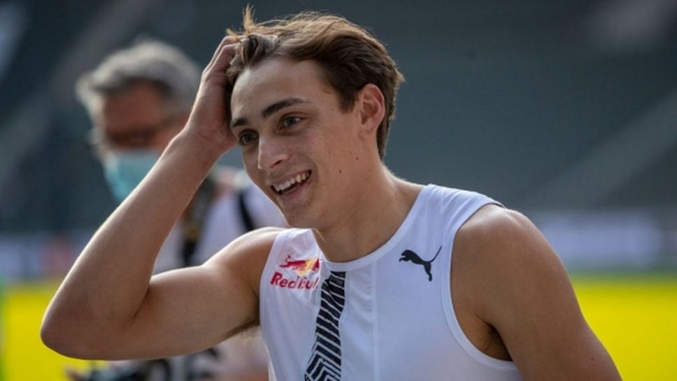 Феноменален Дуплантис скочи 6.15 м на Диамантената лига в Рим