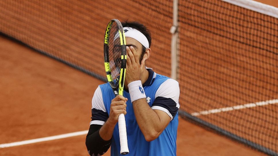 Италианец и французин изиграха втория най-дълъг мач на "Ролан Гарос"