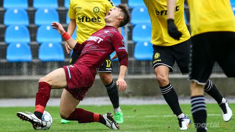  Кабов с гол и пропусната дузпа против Добруджа при издънка на Септември 