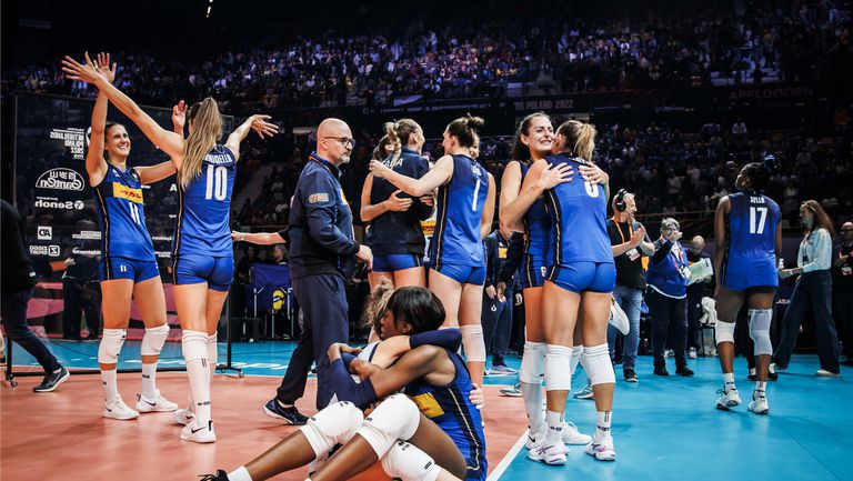 Европейският волейболен шампион за жени Италия спечели бронза на Световното
