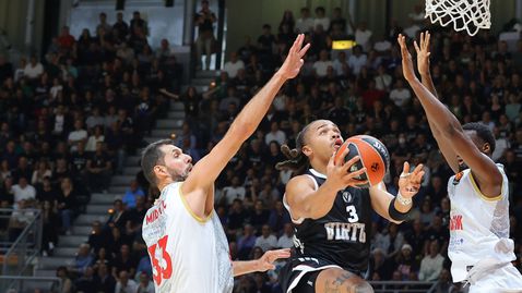 Виртус Болоня изненада Монако