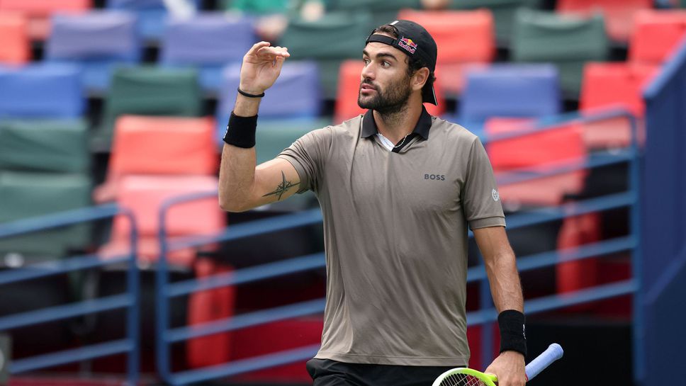 Италианският тенисист Матео Беретини се класира за втория кръг на