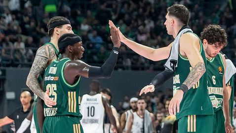 Силно първо полувреме донесе трета победа на ПАО в Евролигата