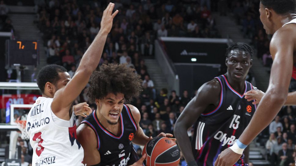 Париж постигна трета поредна победа в Евролигата В среща от