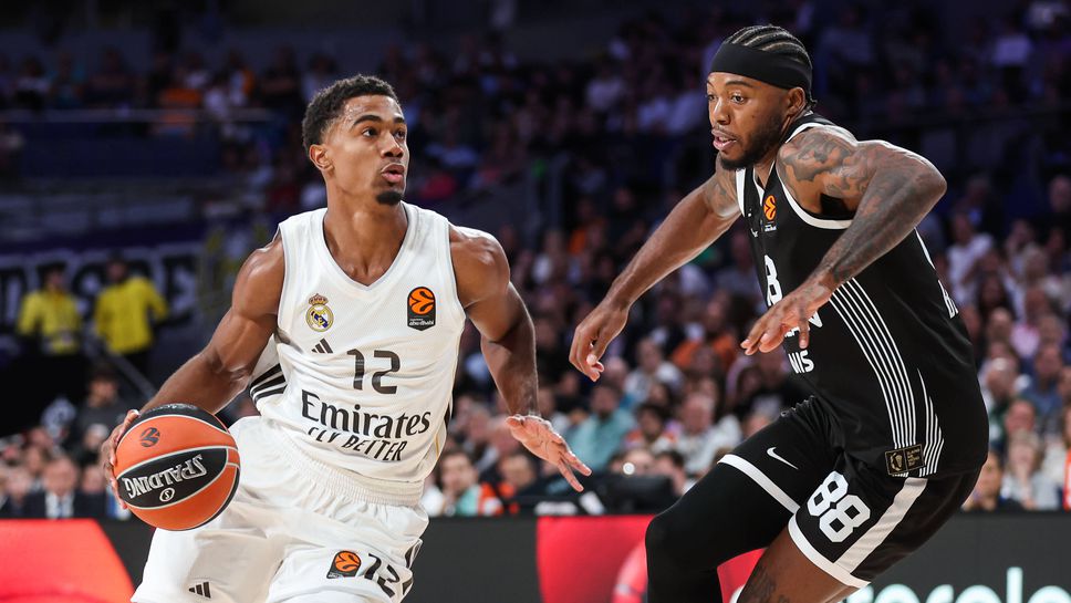 Реал Мадрид записа трети пореден успех в Евролигата Кралският клуб