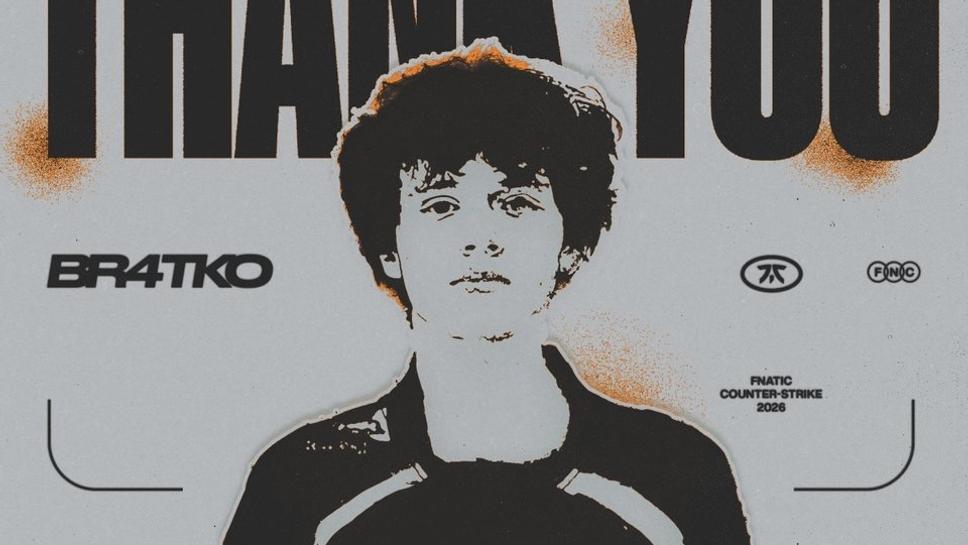 Fnatic официализира раздялата с Виктор "Br4tkO" Кондратец