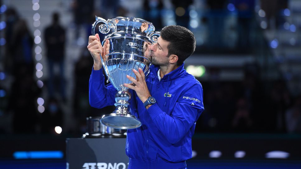 Джокович получи трофея за номер 1 през годината