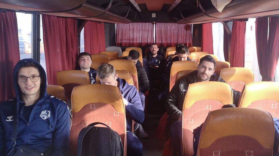 Заверче пристигна в Пазарджик за двубоя с Хебър в ШЛ с всичките си звезди