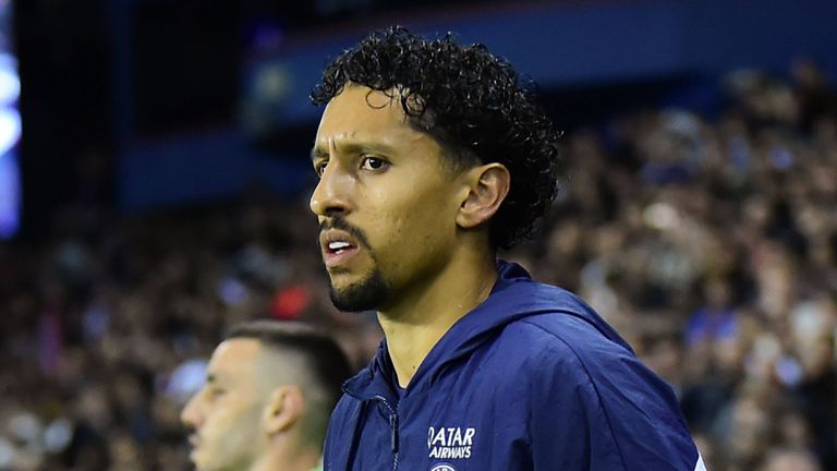 Защитникът на бразилския национален отбор Маркиньос пропусна тренировката на селесао