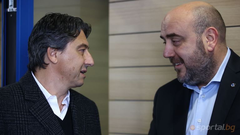 Членът на УС на Левски Даниел Боримиров участва в днешния