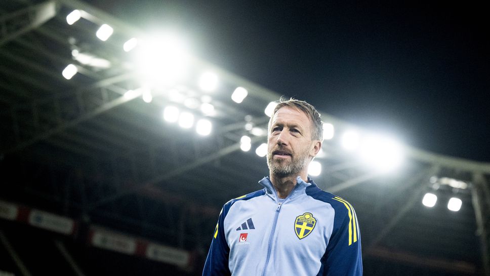 Новият старши треньор на националния отбор на Швеция Греъм Потър