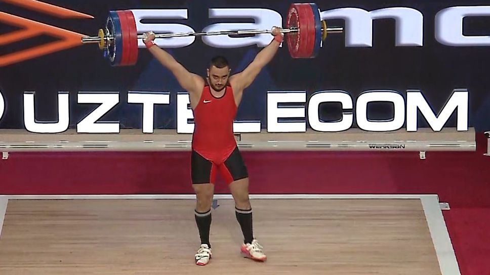 Васил Маринов шести на Световното по вдигане на тежести