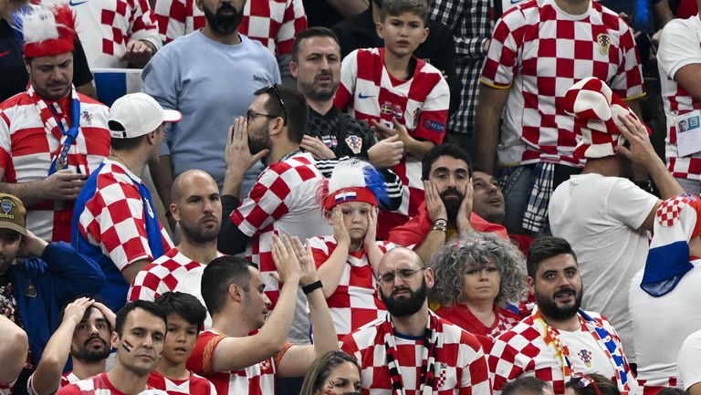 В повторение на дебютния си мач от Мондиал 2022 Хърватия