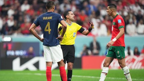 Мароко пусна жалба срещу съдийството на полуфинала