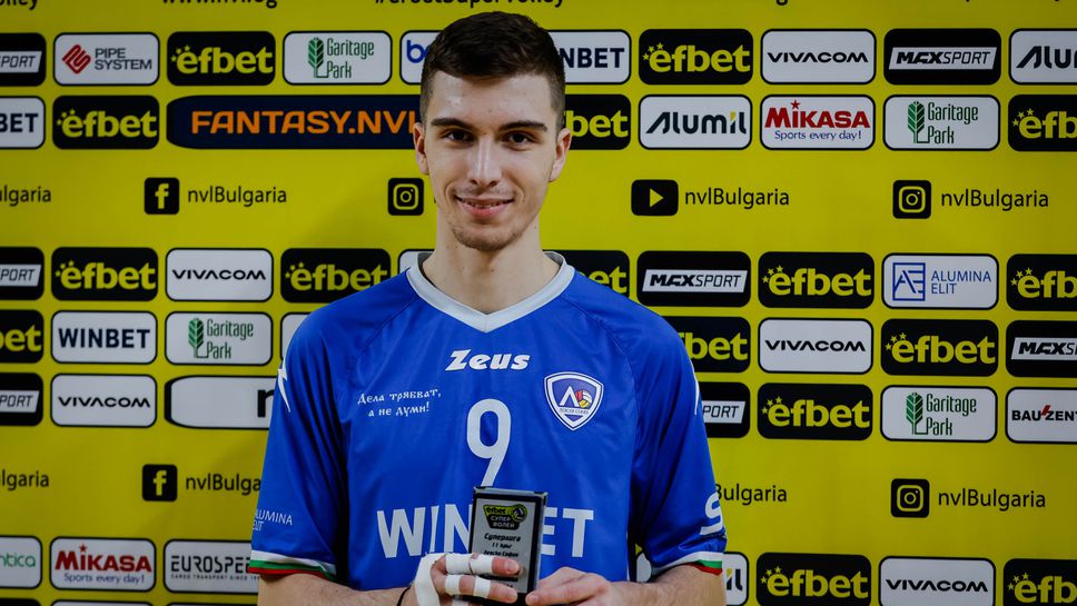 MVP Владимир Гърков: Радвам се, че успяхме да вземем чисто мача