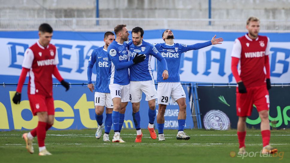 Спартак (Варна) 1:0 ЦСКА - София, Ахмедов откри резултата