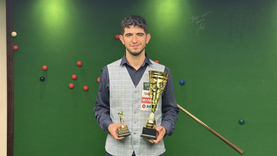 Българинът Виктор Илиев спечели Балканското първенство по снукър проведено от