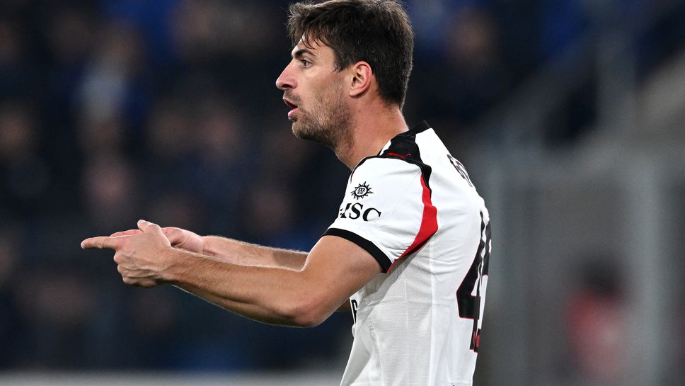 Защитникът на МиланМатео Габия е избегнал сериозна травма по време