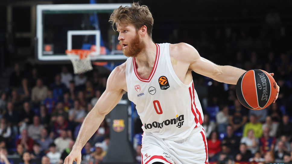 Старши треньорът на Олимпиакос Йоргос Барцокас похвали Томас Уолкъп подчертавайки