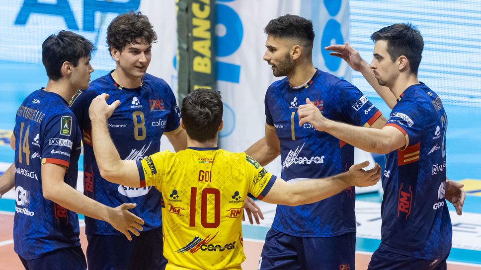 Националите Християн Димитров и Самуил Вълчинов и тимът на Консар Равена продължават отличното си