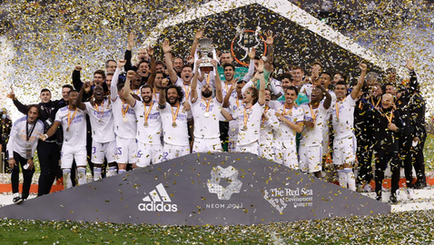 Суперкупата на Испания е за Реал Мадрид, първи трофей за Анчелоти след завръщането