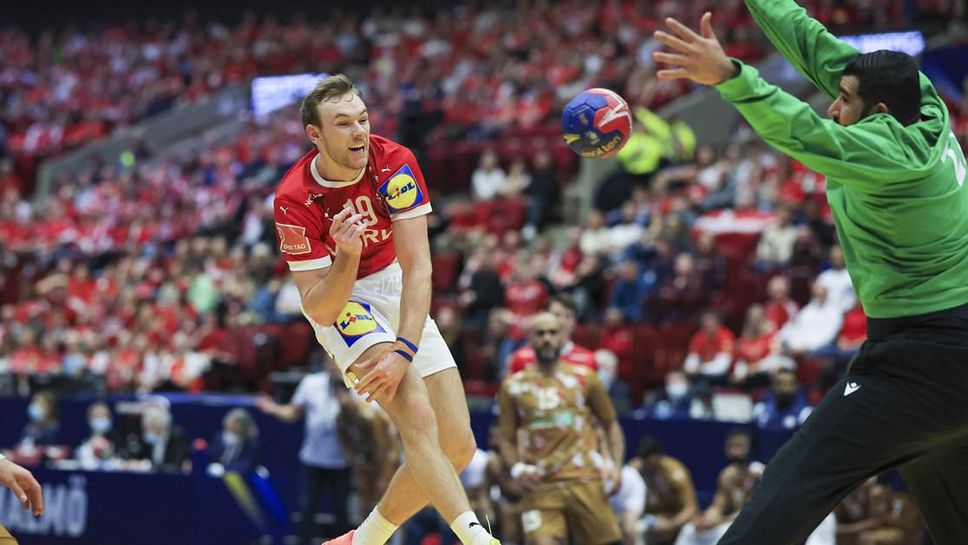 Защитаващият титлата си Дания с нов убедителен успех на Световното по хандбал