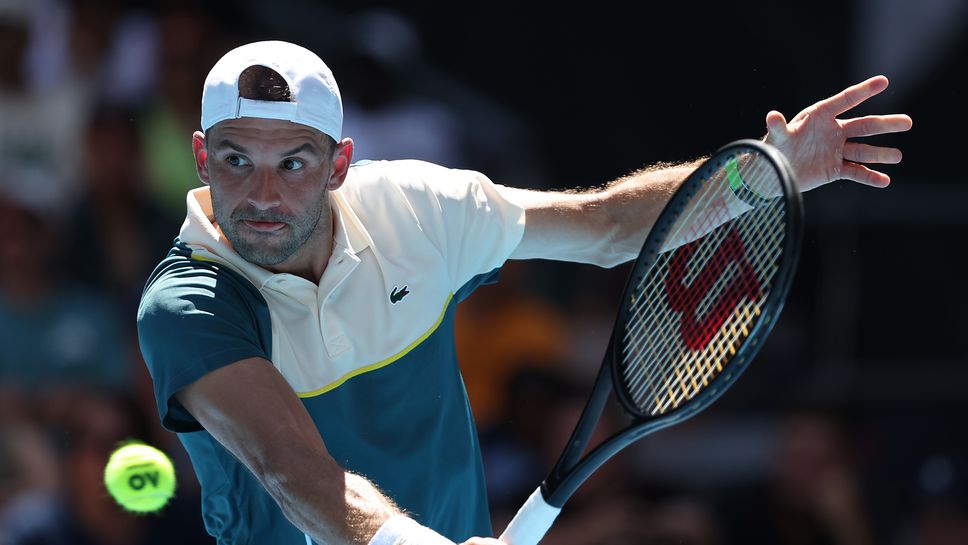 Григор Димитров започна слабо, но зарадва феновете си с победа на Australian Open