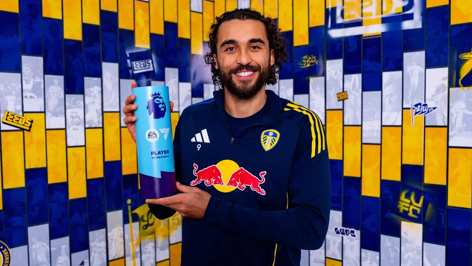 Нападателят на ЛийдсДоминик Калвърт Люин е обявен за играч на