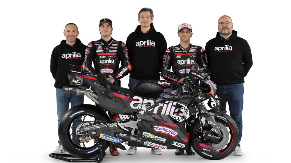 Преди година Априлия представи своя проект за сезон 2025 в