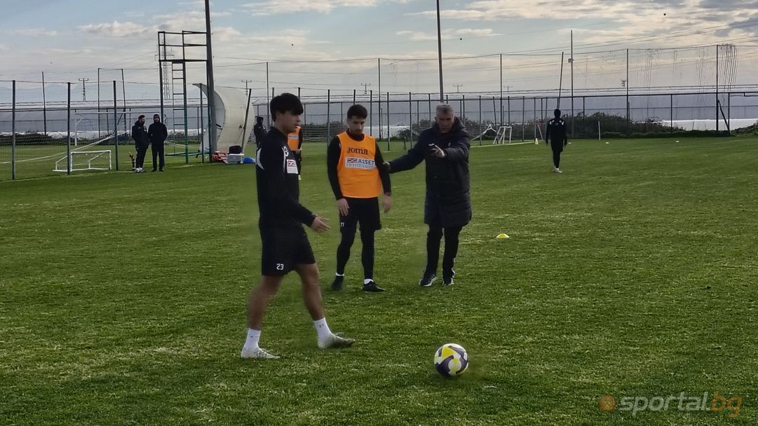 Тактически упражнения в Славия