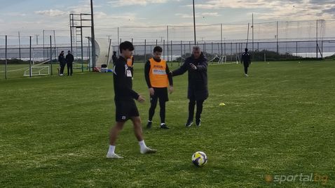 Тактически упражнения в Славия