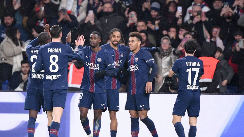 ПСЖ отговори подобаващо на критиките и се върна на върха след класика срещу Лил