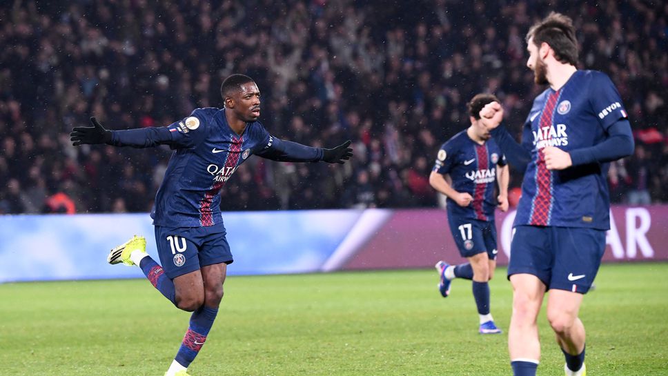 ПСЖ 1:0 Лил, Дембеле изведе домакините напред