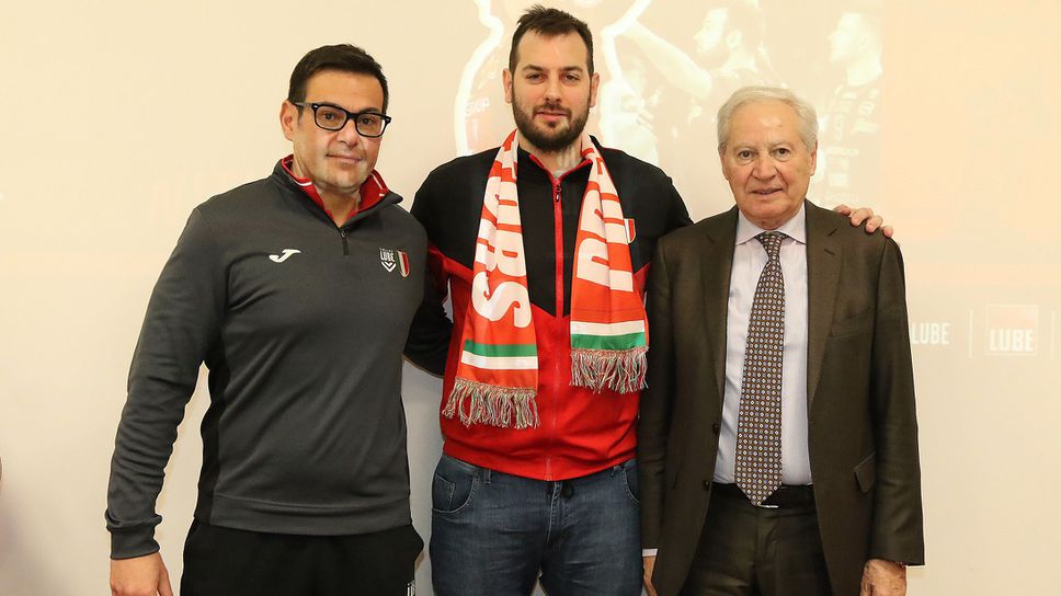 Лучано Де Чеко преподписа за още 3 години с Лубе