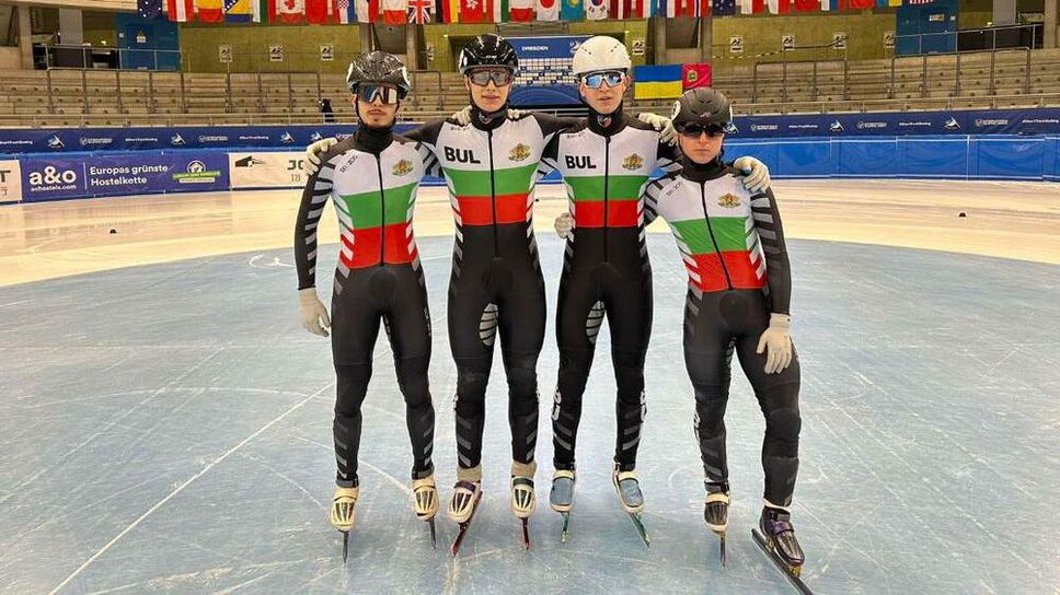 Щафетата на България за мъже завърши на четвърто място във втора четвъртфинална серия на СК по шорттрек в Монреал