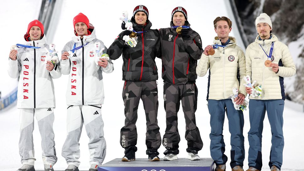 Австрия спечели титлата в супер отборното състезание по ски скок за мъже
