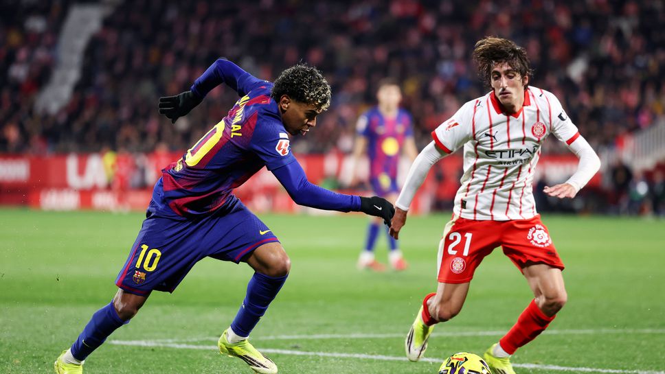 Жирона 1:1 Барселона, вратарят спасява гостите