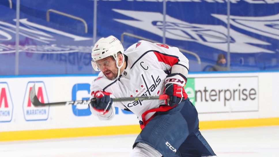 Овечкин се изкачи на шесто място  във вечната листа на реализаторите