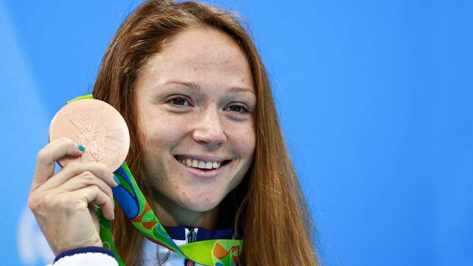 Беларуската плувкиня Александра Херасименя беше принудена отново да се спасява, този път от руската военна инвазия в Украйна