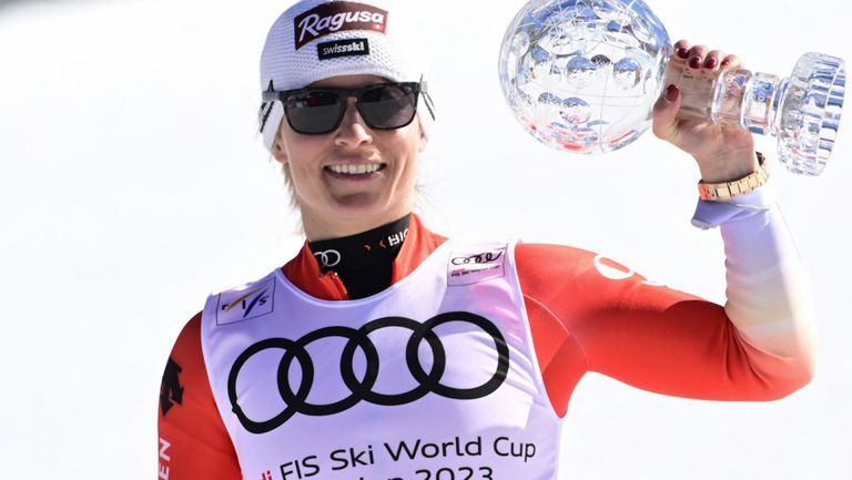 Швейцарката Лара Гут Бехрами спечели последния супер гигантски слалом за сезона