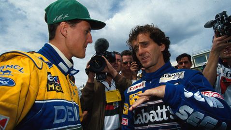 Ален Прост е можел да бъде съотборник с Михаел Шумахер във Ферари