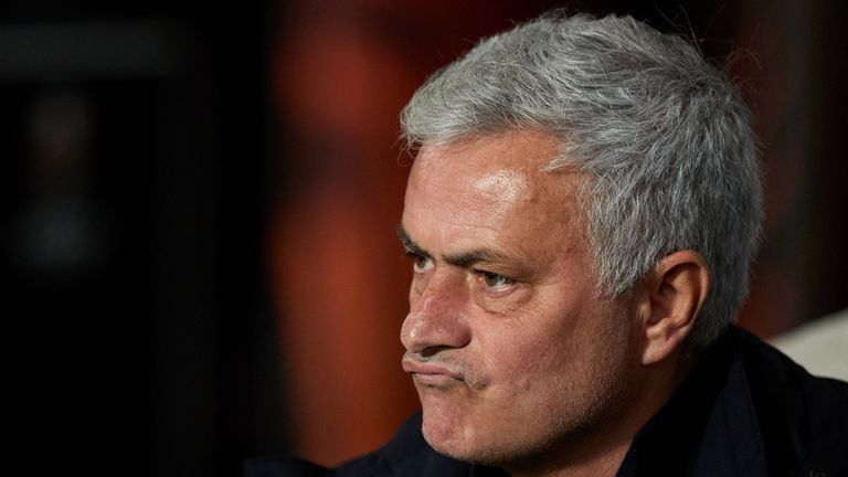 Треньорът на Рома Жозе Моруриньо бе много доволен от себераздаването