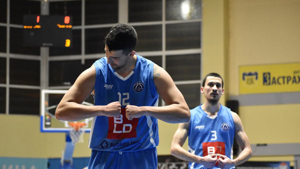 Левски София 2022 с трета поредна победа в ББЛ А група