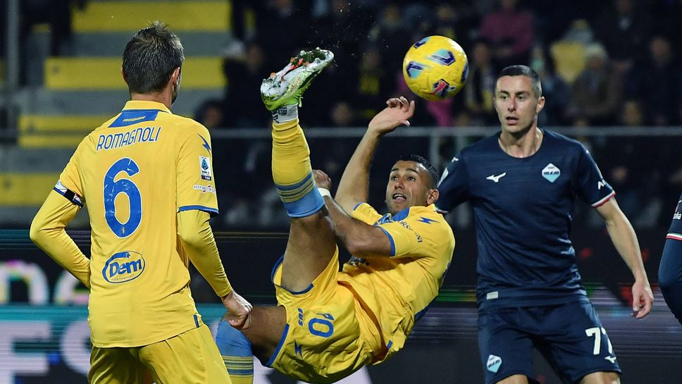 Лацио се измъчи срещу отбор от дъното