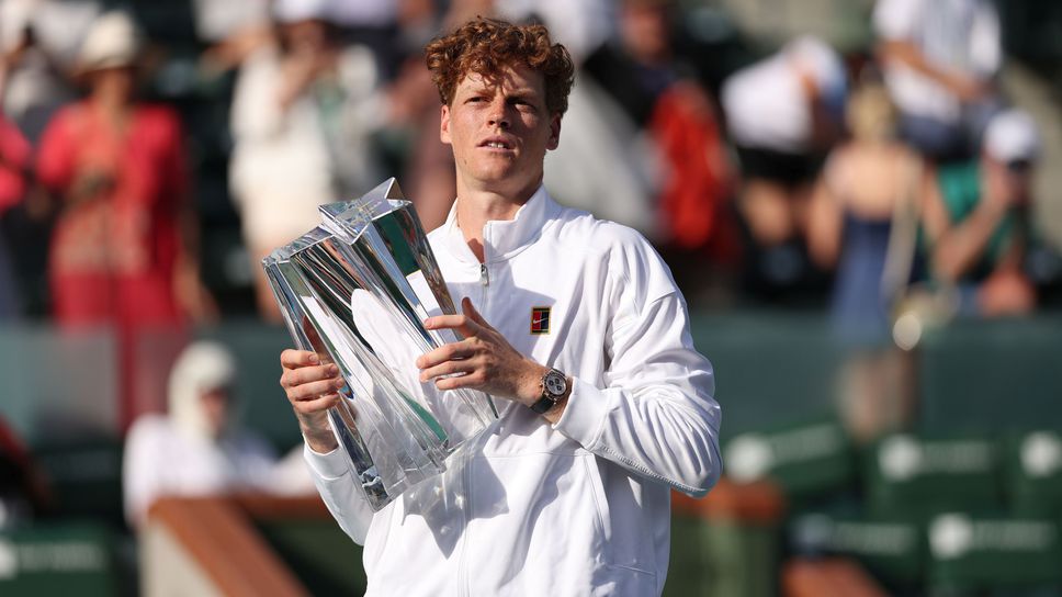 Синер с титла за историята в Индиън Уелс